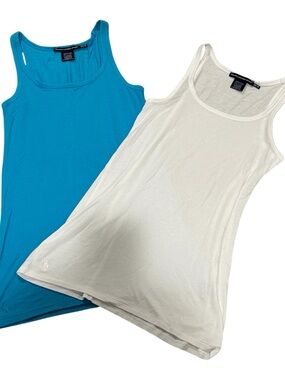 Bundle of 2 Ralph Lauren Sport Women’s Classic Minimalist Tank Tops | XS